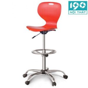 Ghế Bar xoay nhựa B06 thích chỗ nào ngồi chỗ đó