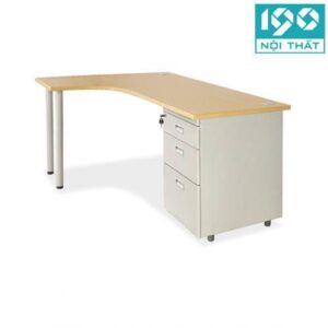 Bàn chữ L có hộc BLT14CT-HS3 rộng hơn bền hơn