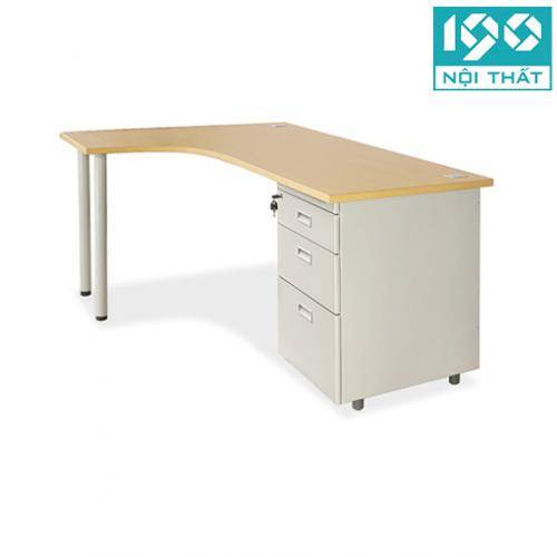 Bàn chữ L có hộc BLT14CT-HS3 rộng hơn bền hơn
