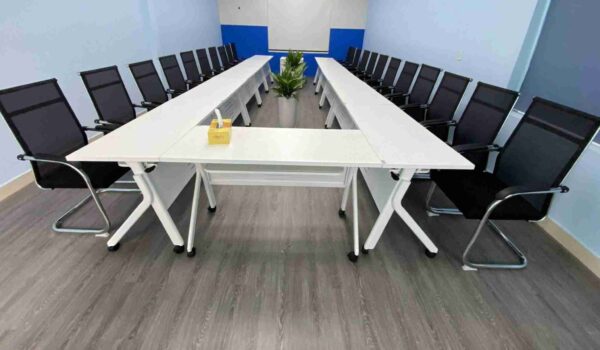 Bàn có bánh xe BHL12B góc làm việc ở mọi nơi trong 1s - Ảnh 4