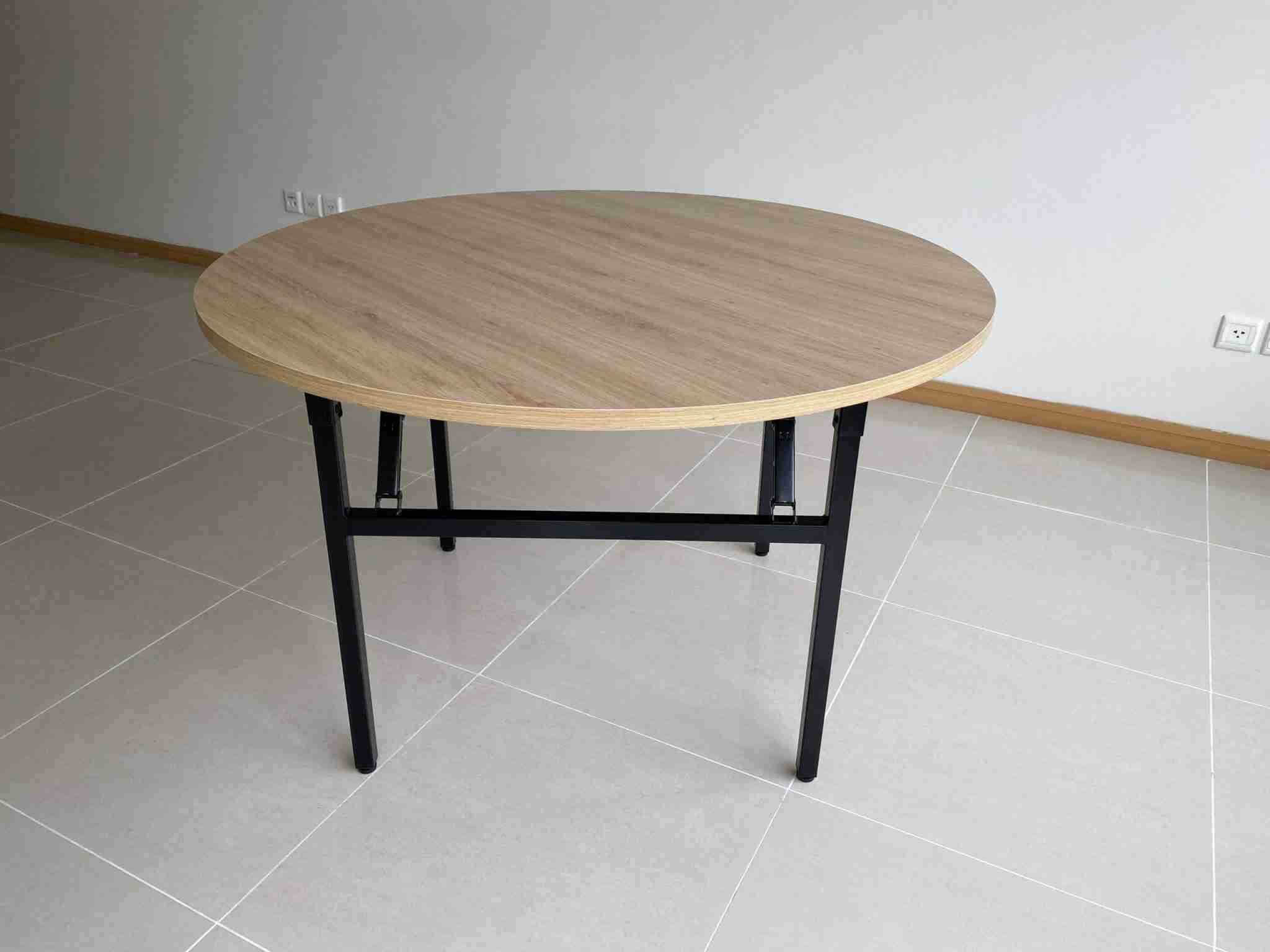 Bàn tròn gấp BGT12 giúp họp mọi nơi và tăng sự tập trung - Ảnh 3