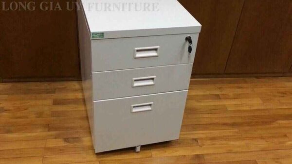 Hộc sắt HS03 với 3 ngăn kéo siêu chiến binh bền bỉ bất bại