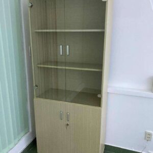 Tủ gỗ giá rẻ Athena cánh kính TUAT1960G sang đẹp tinh tế