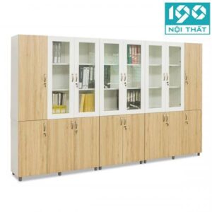 Tủ sắt cánh gỗ đẹp TSG04-C3 sang trọng đẳng cấp