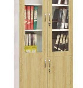 Tủ sắt cánh gỗ hồ sơ TSG04K-2 kiểu dáng chuẩn mọi vp