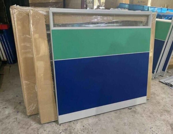 Vách ngăn văn phòng VN001 vách vải nỉ khung nhôm định hình - Ảnh 5